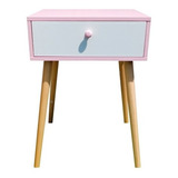 Velador Eames Pink Mesa De Noche