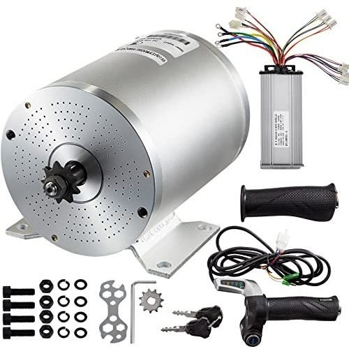 Kit Motor Y Controlador 48v 2000w 4300rpm Para Scooter Bike