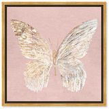 Arte Lienzo Marco De Animales 'golden Butterfly Glimmer...