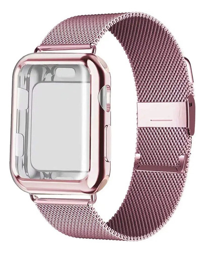 Milanese Loop Case + Correa Para Apple Watch  Correa Para Ap