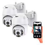 Camara Seguridad Exterior Wifi Ip Domo Ycc365plus Kit X2