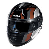 Casco Moto Rebatible Peels Urban Hold Doble Visor