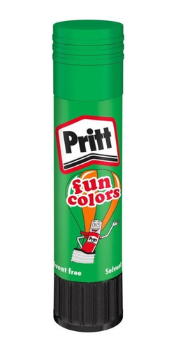 Cola Bastão Fina Pritt Stick Colorida Escolar Não Tóxica 10g
