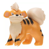 Figura Pokemon Set Evolución Growlithe Y Arcanine Vinyl 5cm