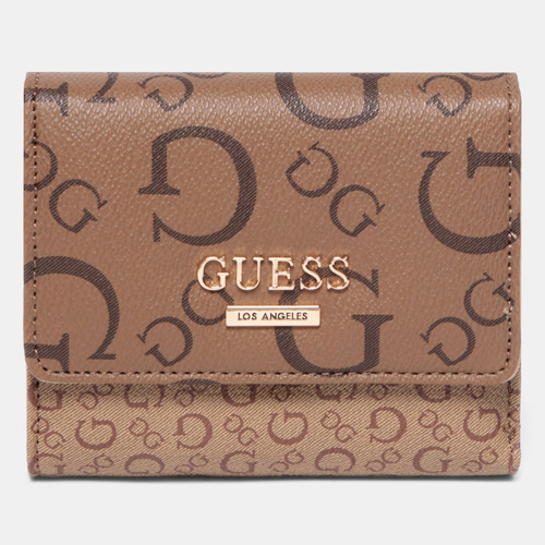 Cartera Guess Café Original Monograma Coach Kors Tous Cloe T