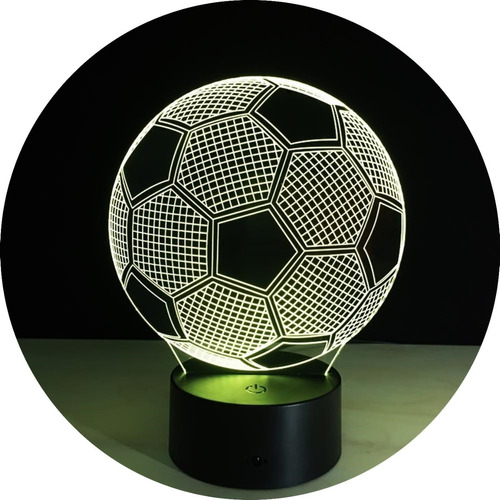 Fútbol Balón Led Holograma Deporte Uniforme Regalo Niños 
