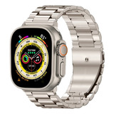 Correa Para Apple Watch Acero Inoxidable Metal 42-44-45-49mm