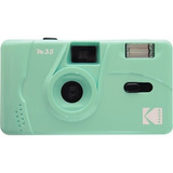 Câmera Analógica Kodak M35 C/ Flash Verde Claro