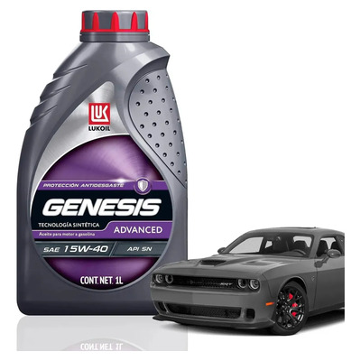 Aceite Motor Sintético Lukoil Genesis Advanced Sae 15w-40 1l | MercadoLibre