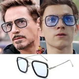 Lentes Edith Azules Tony Stark Spiderman Gafas De Sol
