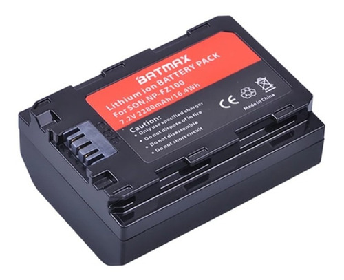 Bateria P/ Sony Np-fz100 Batmax A7iii A7s3 A6600 A7r3 A9