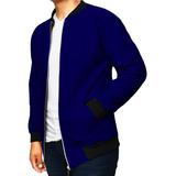 Campera Bomber Liviana Bengalina Elastizada Hombres