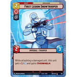 Star Wars: Sor - 394 - First Legion Snowtrooper [hyperspace]