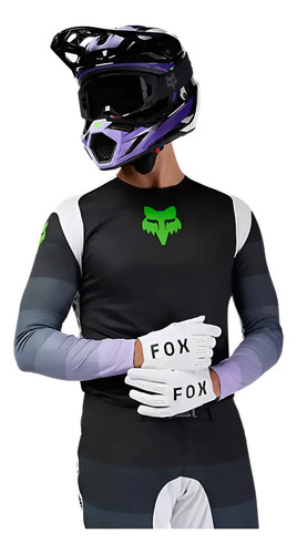 Jersey Fox Flexair Motocross Enduro Ciclismo Original Negro