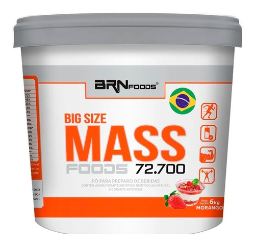 Hipercalorico Size Mass 6kg Brn Foods 