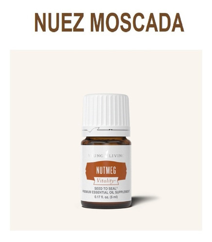 Aceite Esencial Nuez Moscada (nutmeg Vitality) Young Living