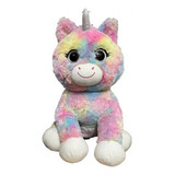 Unicornio De Peluche Grande Multicolor Regala En Gigante