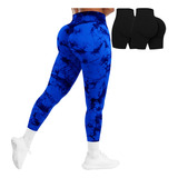 3pzs Leggins Deportivos Mallas Mujer Yoga Gym Lycra Leggins