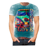 Camisa Camiseta Kombi Carros Antigos Raridade Hippie Hd 01