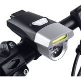 Lampara Led Bicicleta Recargable Usb Luces Luz Delantera 360