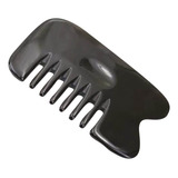 Hq Facial Tools, Peine Con Forma De Cuerno Negro, Herramient