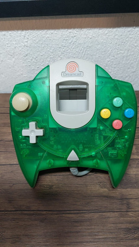 Control Sega Dreamcast Verde Transparente Original