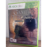 Game Of Thrones Para Xbox 360 Aún Sellado