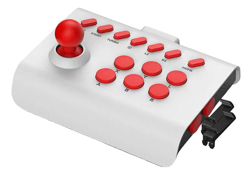 * Arcade Rocker Game Joystick Para Consola De Blanco Rojo