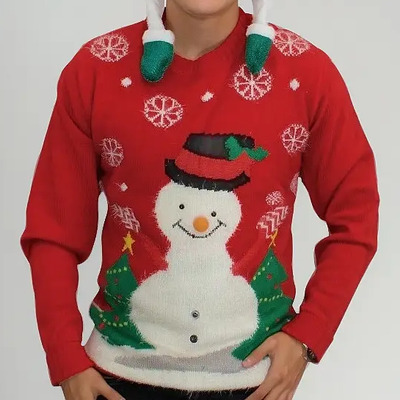 Suéter Navideño Uggly Sweater Muñeco De Nieve Navidad | Meses sin interés