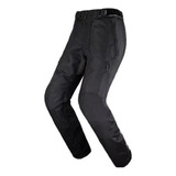 Pantalon Moto Cordura Hombre Ls2 Chart Negro Protecciones