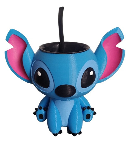 Mate De Stitch Con Cuerpo - 3d