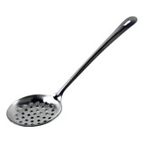 Escumadeira Espumadeira Fritura Utensilio Cozinha Inox 32cm