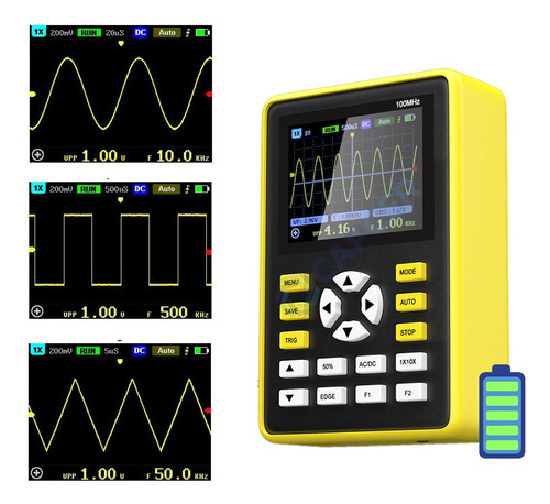 Osciloscopio Digital Portatil Fnirsi 5012h 100mhz Promocion