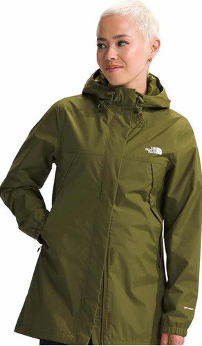 The North Face Rompe Viento Campera Antora  Olive Impermeabl