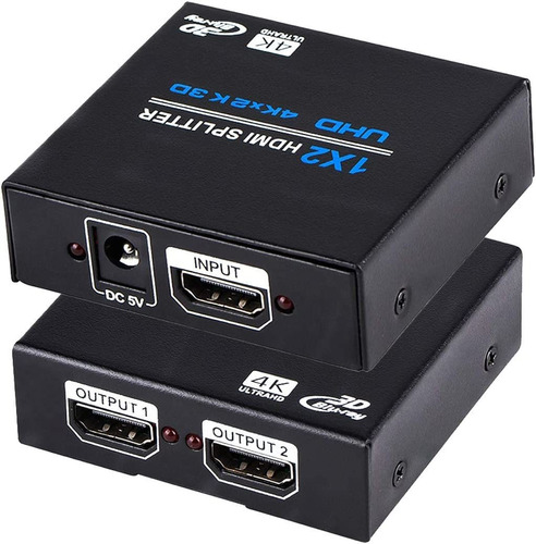 Enbuer 1x2 Hdmi Splitter, 1 En 2 Salidas Hdmi Splitter ...