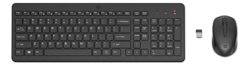 Hp Teclado Y Mouse Inalámbrico 330 - 2v9e6aa /v Color Del Mouse Negro Color Del Teclado Negro