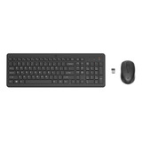 Hp Teclado Y Mouse Inalámbrico 330 - 2v9e6aa /v Color Del Mouse Negro Color Del Teclado Negro