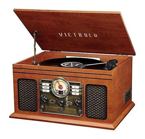 Victrola Nostalgic 6 En 1 Reproductor De Grabacion Bluetooth