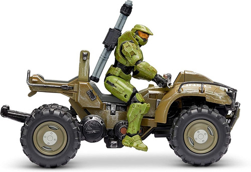 Halo Mongoose Figura Coleccionable Vehiculo World Halo 4 