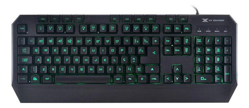 Teclado Usb Gamer Vx Gaming Draco Com Macros