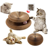 Tablero Para Rascar Gato Juguete Interactivo Con Bola Catnip