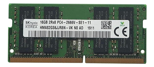 Sk Hynix 16gb 2rx8 Ddr4 So-dimm Pc4-21300 2666mhz Módulo De 