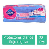 Saba Diarios Regular Caja Con 28 Protectores Diarios