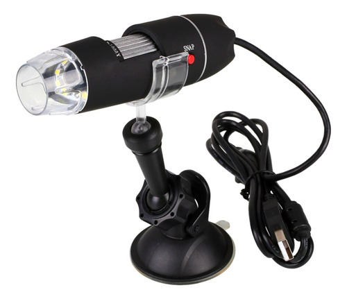 Microscopio Digital Usb 2mpx 8 Luz Leds Zoom 1000x Pc Mac