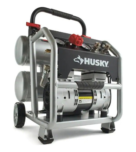  Compresor D Aire Silencioso Eléctrico Portátil 4.5gal Husky