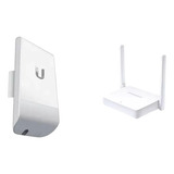 Nanostation Lco M2 Ubiquiti 150mbps, Cpe + Router Para Wisp