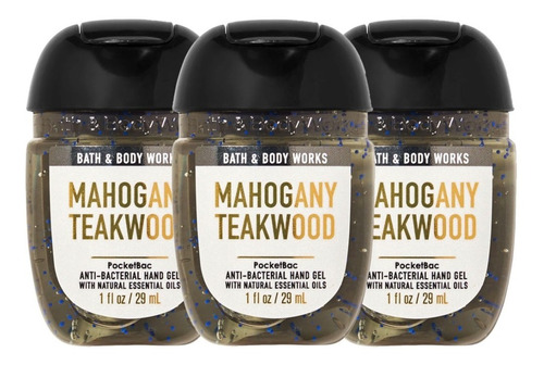 Mahogany Teakwood For Men Gel Antibacterial Bath & Bodyworks
