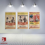 3 Cuadros Chapas Vintage Mdf - Triptico Vintage Rocky Balboa