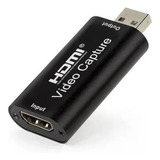 Placa De Captura Hdmi Usb 2.0 1080p Rullz