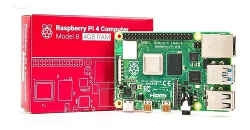 Raspberry Pi4 Model B 4gb De Ram Com Nota Fiscal Lacrado